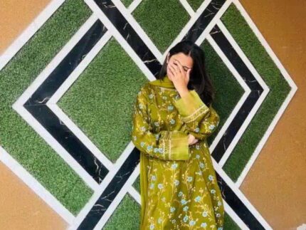 Olive Green Printed Lawn Suit – Women’s Summer & Casual Wear