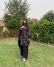 Black Printed Lawn Dress – Stylish Women’s Casual & Party Wear - Image 2