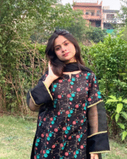 Black Printed Lawn Dress – Stylish Women’s Casual & Party Wear