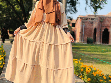 Frock Style Abaya | Modern Modest Fashion by Libaas-e-Haya