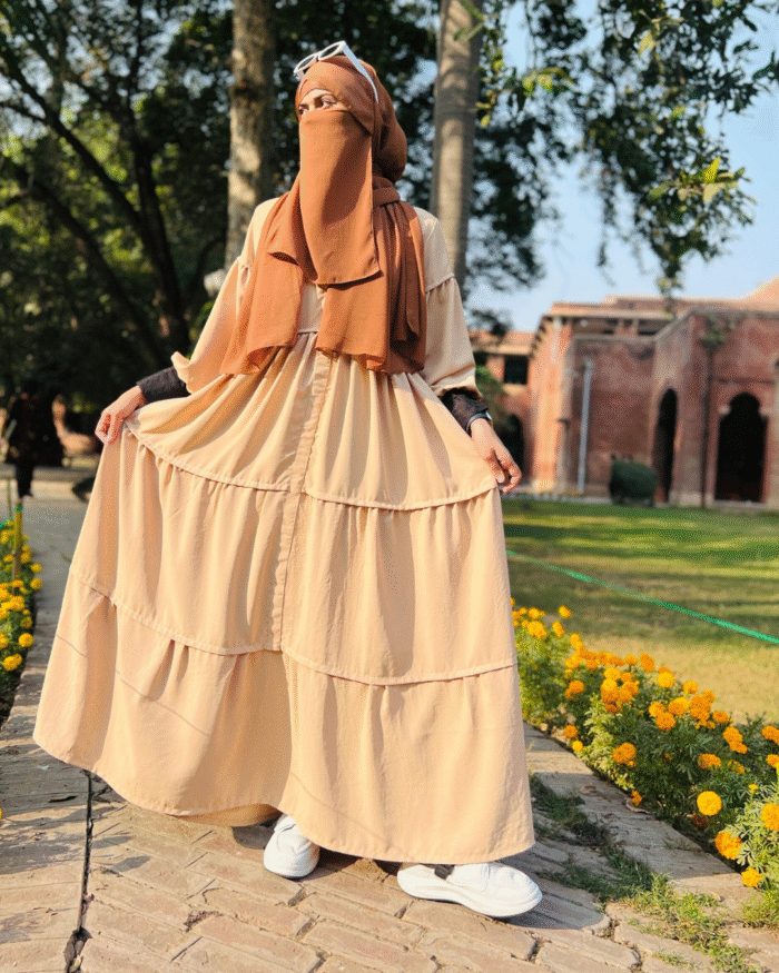 Frock Style Abaya | Modern Modest Fashion by Libaas-e-Haya - Image 1