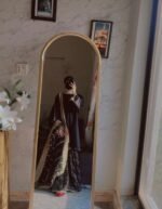 Black with Multicolor Embroidery Garara - Image 4