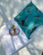 Teal Leaf Printed Lawn 2-Piece Dress – Summer Collection - Image 2