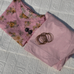 Elegant Pink Floral Lawn 2-Piece Suit for Women – Summer Casual Wear