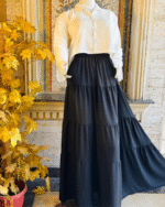 White Shirt Black Skirt by Libas e Haya - Image 2
